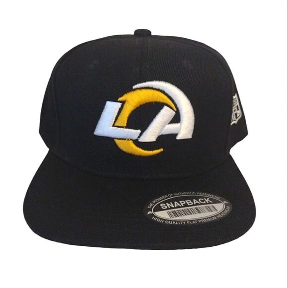 NBA LA Lakers Mitchell & Ness And LA Rams Snapback Hat Bundle - Picture 11 of 16